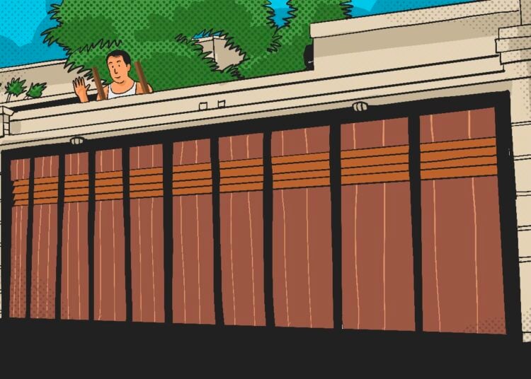 Berkunjung ke rumah Jokowi di Solo. MOJOK.CO