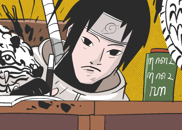 Mahasiswa UTY lestarikan aksara Jawa. MOJOK.CO