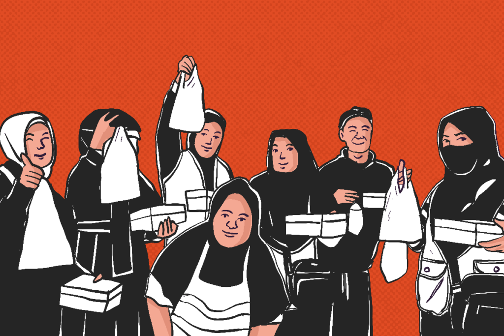 Warung Bu Siti Sayur Klaten digandeng Alfamart bagi buka puasa gratis selama Ramadan MOJOK.CO