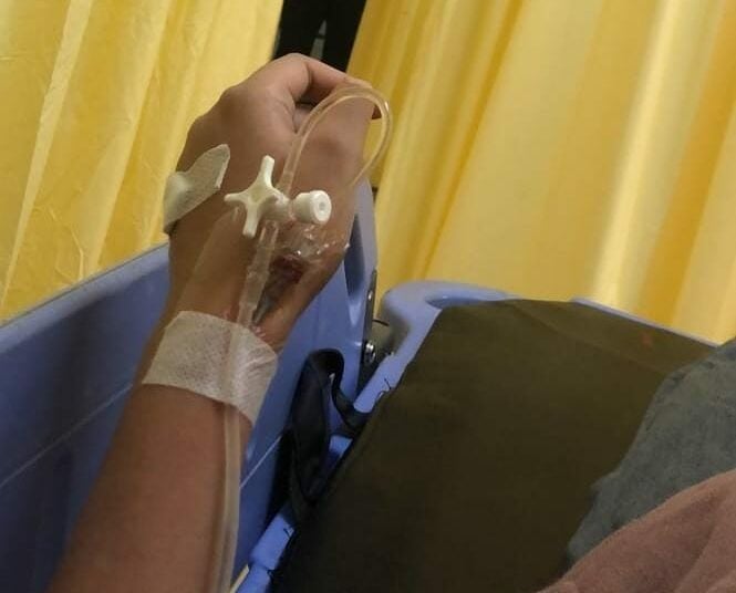 Jessica di rumah sakit. MOJOK.CO