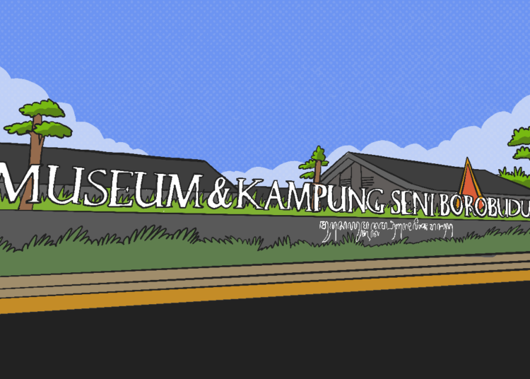 Memotret Geliat Para Pedagang di KSB, Gerbang Masuk Baru ke Kawasan Candi Borobudur.MOJOK.CO