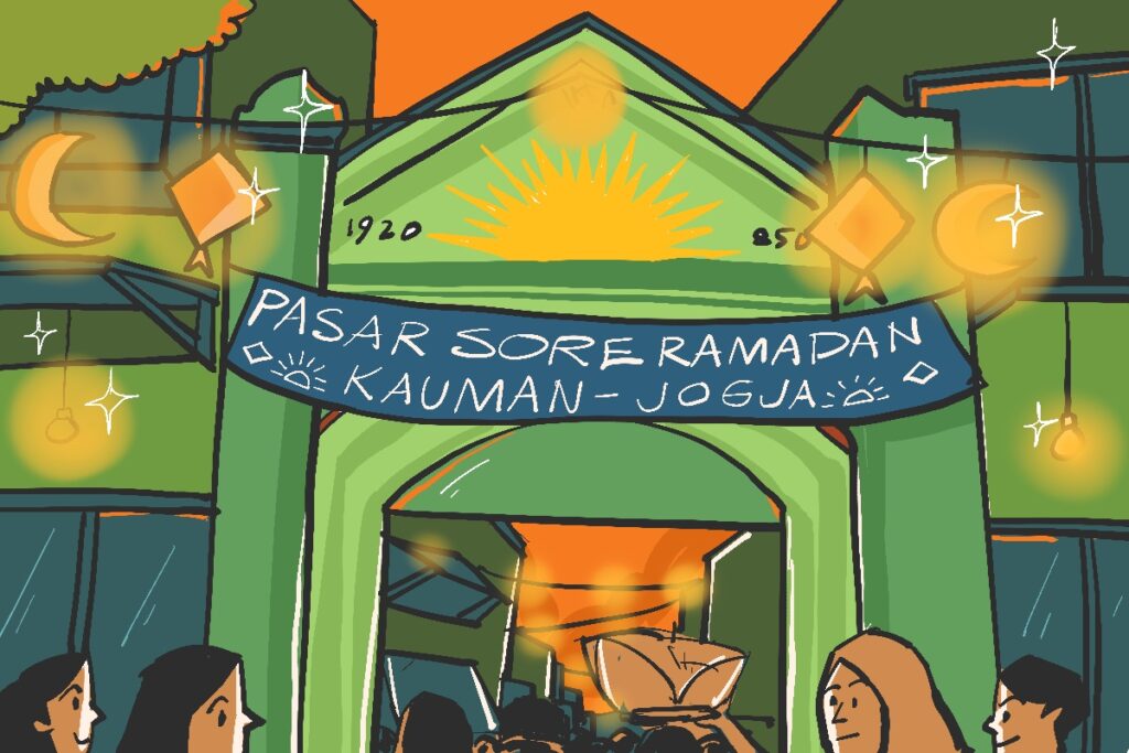 Pasar Sore Ramadan Kauman Jogja. MOJOK.CO