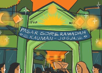 Pasar Sore Ramadan Kauman Jogja. MOJOK.CO