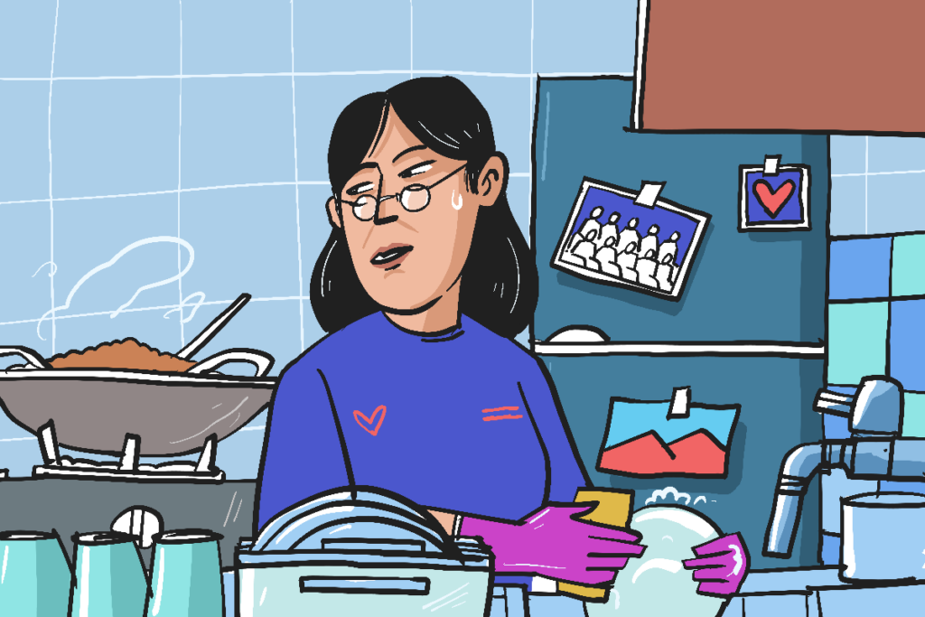 Pegasuh panti asuhan Muhammadiyah di Surabaya. MOJOK.CO