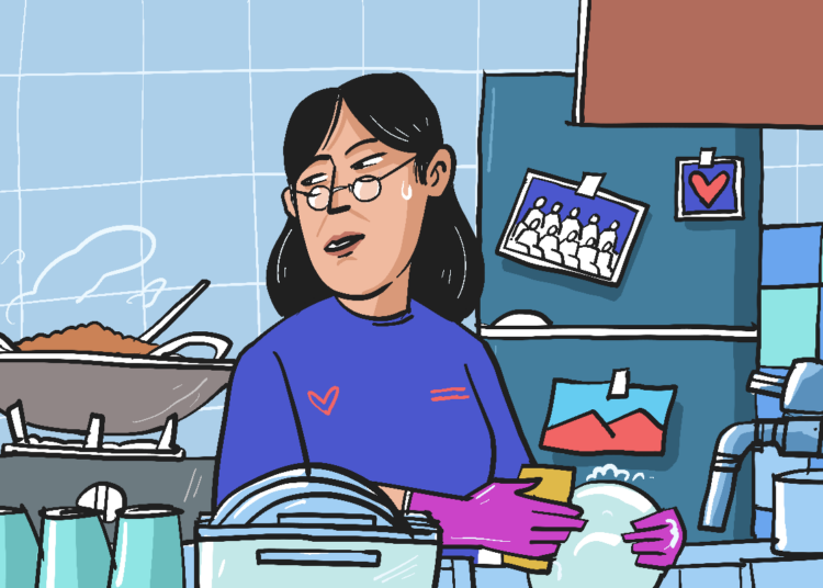 Pegasuh panti asuhan Muhammadiyah di Surabaya. MOJOK.CO