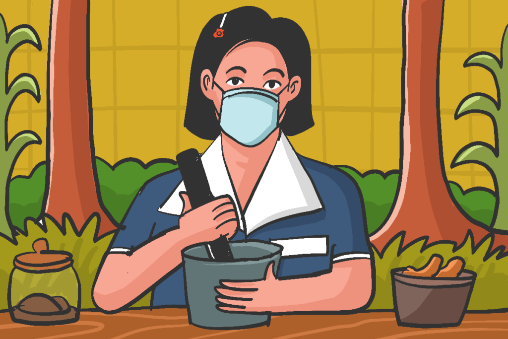 Alumni Vokasi Universitas Airlangga Jurusan Pengobat Tradisional. MOJOK.CO