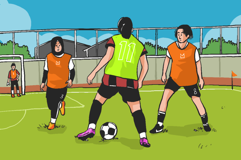 Bocah-bocah desa di Kudus yang meniti jalan menjadi pesepakbola putri MOJOK.CO