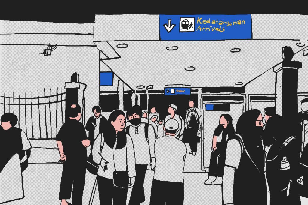 Ketimpangan ojek pengkolan dan ojek online (ojol) di Stasiun Lempuyangan Jogja MOJOK.CO