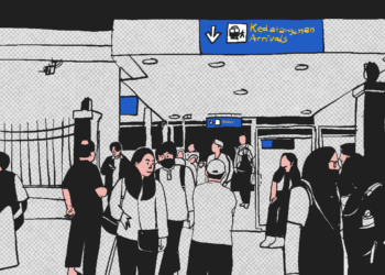 Ketimpangan ojek pengkolan dan ojek online (ojol) di Stasiun Lempuyangan Jogja MOJOK.CO