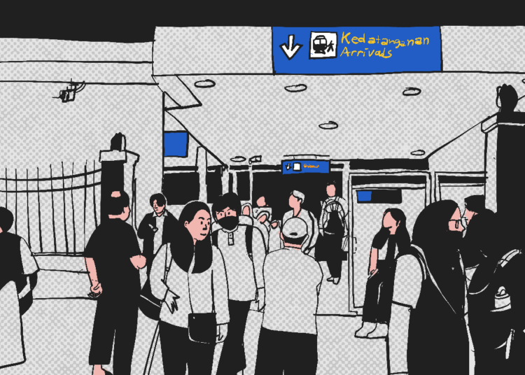 Ketimpangan ojek pengkolan dan ojek online (ojol) di Stasiun Lempuyangan Jogja MOJOK.CO