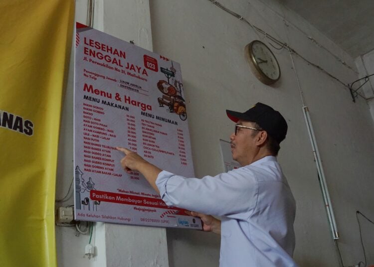 Antisipasi warung makan nuthuk harga di Kawasan Wisata Malioboro Jogja MOJOK.CO