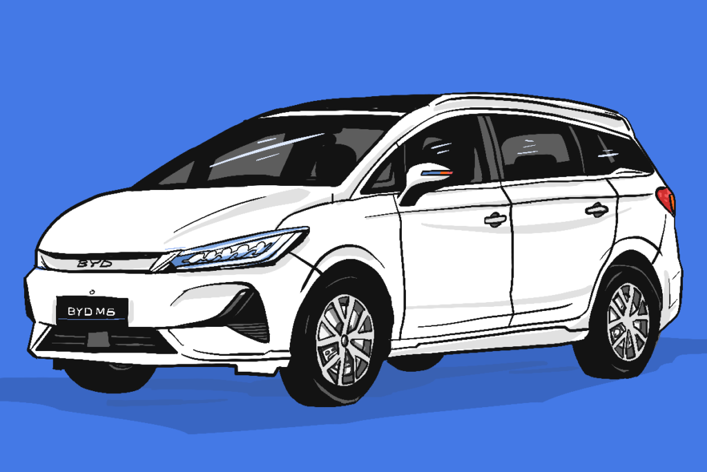 BYD M6, Raja Baru Mobil Listrik yang Membuat Wuling Ketakutan MOJOK.CO