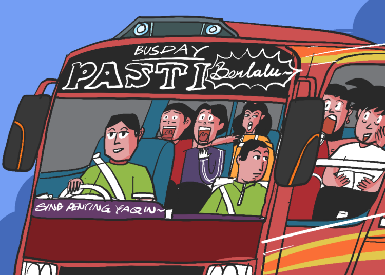 Posisi duduk di bus Sumber Selamat PO Sugeng Rahayu menentukan rasa aman jika sopir ugal-ugalan MOJOK.CO