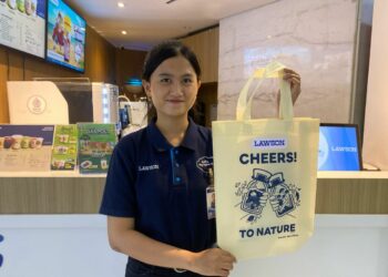 Rayakan Hari Bumi, Lawson Luncurkan Tas Belanja Ramah Lingkungan yang Unik
