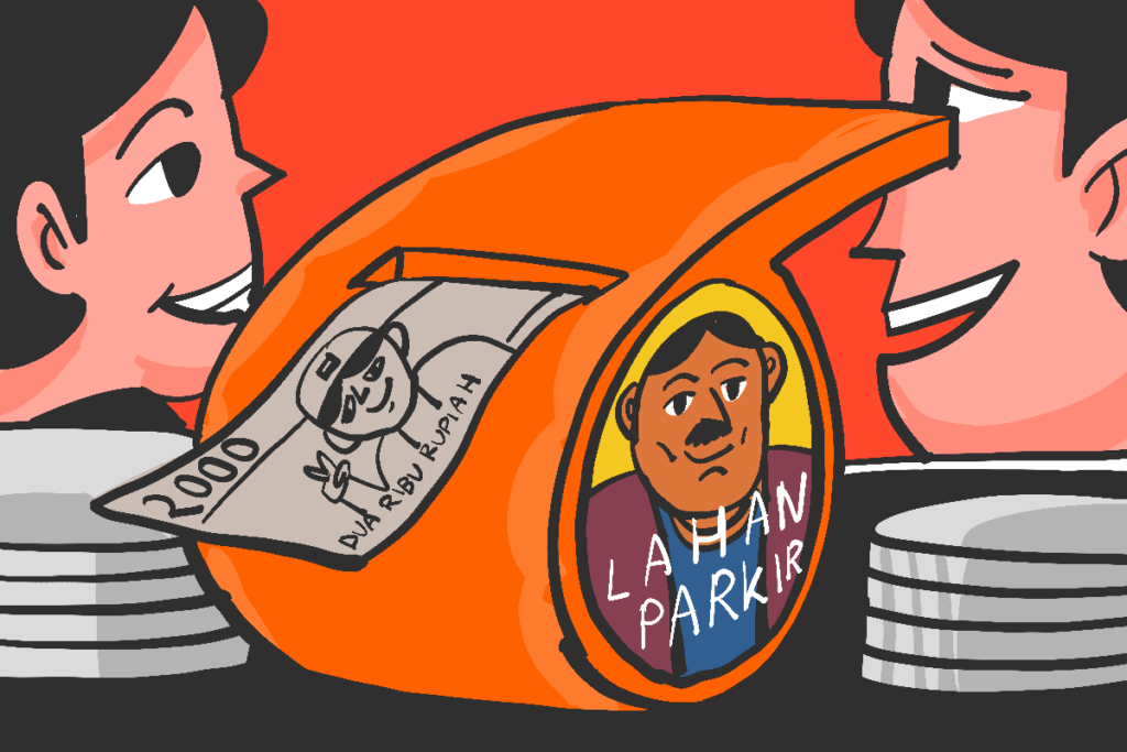 Tukang parkir (jukir) liar di Surabaya bikin repot, tak seperti di Jogja MOJOK.CO