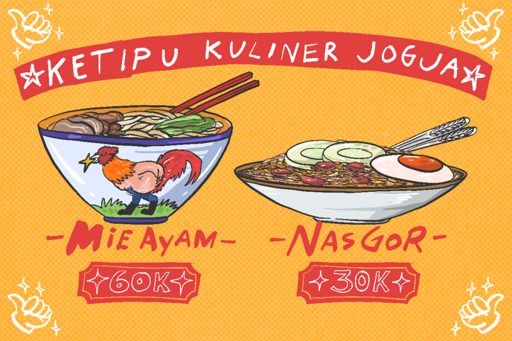 Pengalaman apes pertama kali ke Jogja. Makan nasi goreng Rp35 ribu di Malioboro hingga mie ayam Rp120 ribu MOJOK.CO