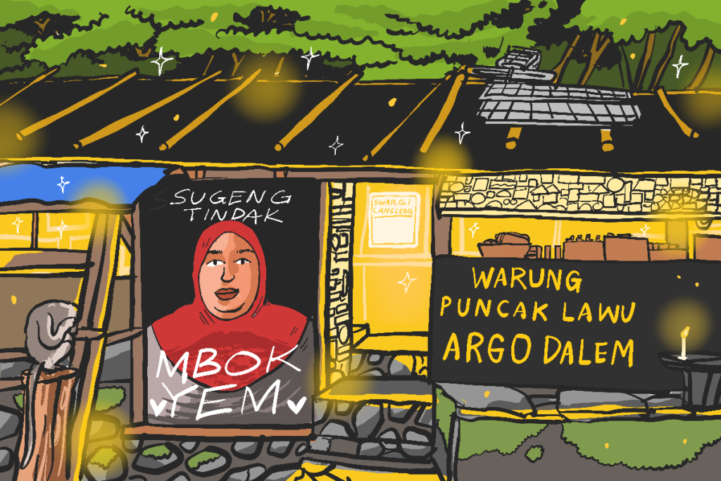 Mbok Yem tiada. Mendaki Gunung Lawu tidak sah dan tidak menarik lagi tanpa warung pecel hangat itu MOJOK.CO