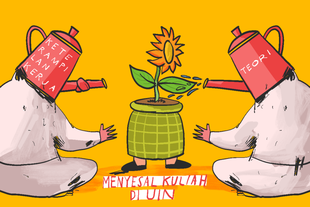 Penyesalan UTBK SNBT daftar UIN. Kuliah cuma dijejali teori, lulus bingung kerja karena tidak punya keterampilan MOJOK.CO