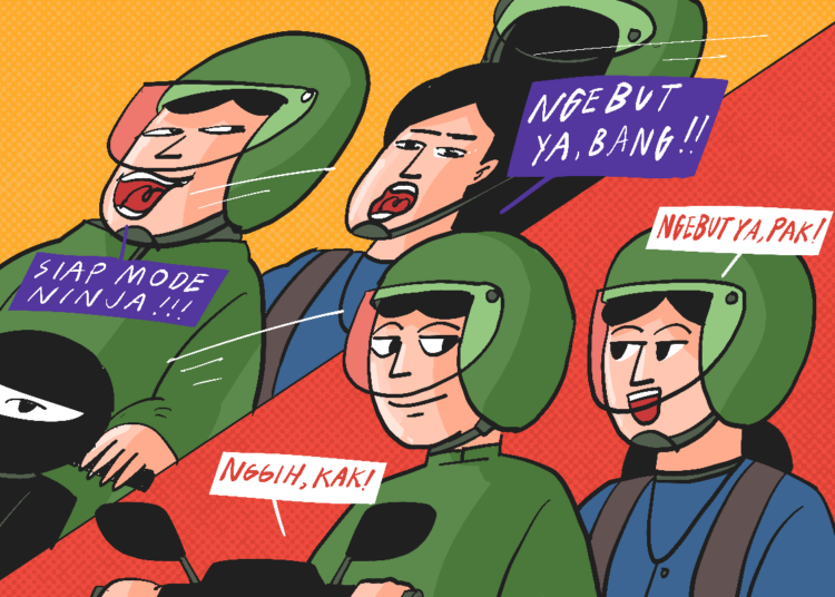 Cara berkendara driver ojek online (ojol) Jogja bikin gemas perantau Jakarta karena beda dengan cara berkendara ojol Jakarta MOJOK.CO