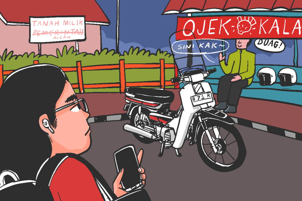 Pengalaman warga Surabaya naik ojek pangkalan di Pasar Senen, Jakarta. MOJOK.CO