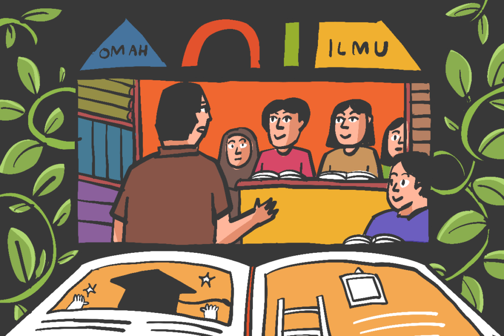 Omah Ilmu Arek Suroboyo: beri kesempatan anak miskin Surabaya kuliah gratis di Unair MOJOK.CO