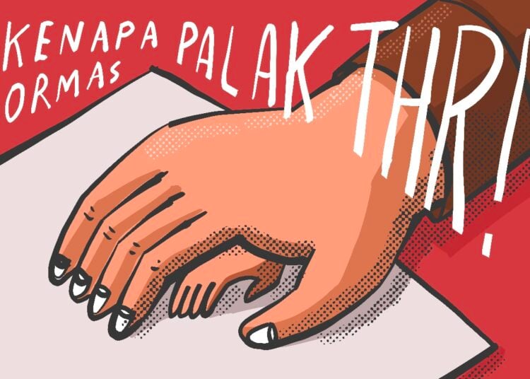 Ormas palak THR ke pedagang: cemburu gara-gara elite pamer kemewahan MOJOK.CO