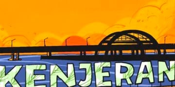 Pantai Kenjeran Surabaya jadii jujukan wisata andalan selama libur lebarab 2025 MOJOK.CO