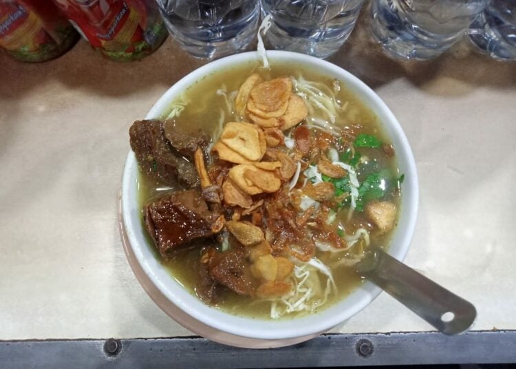 Seporsi soto kerbau, kuliner khas Kudus MOJOK.CO