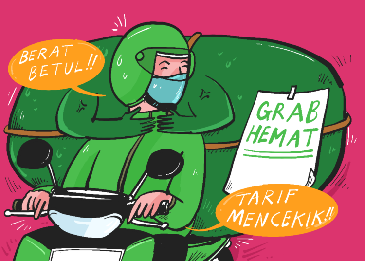 Akases Hemat biar dapat orderan Grab Hemat bikin driver makin tersiksa MOJOK.CO