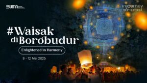 Waisak 2025: Puluhan Biksu akan “Pekikan” Perdamaian Dunia di Tanah Magelang