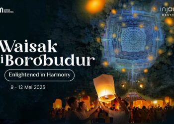 Waisak di Borobudur, Magelang. MOJOK.CO