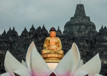 Perayaan Waisak di Candi Borobudur. MOJOK.CO