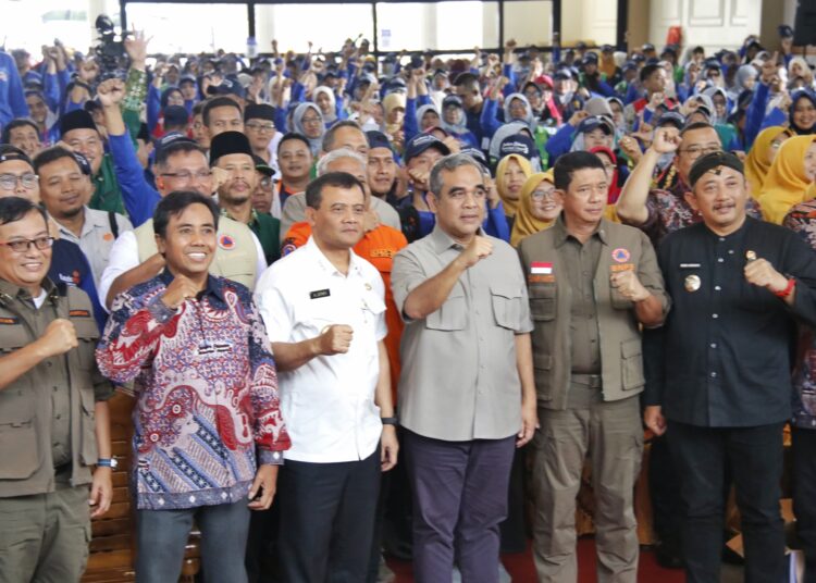 Gubernur Ahmad Luthfi dalam acara jambore nasional. MOJOK.CO