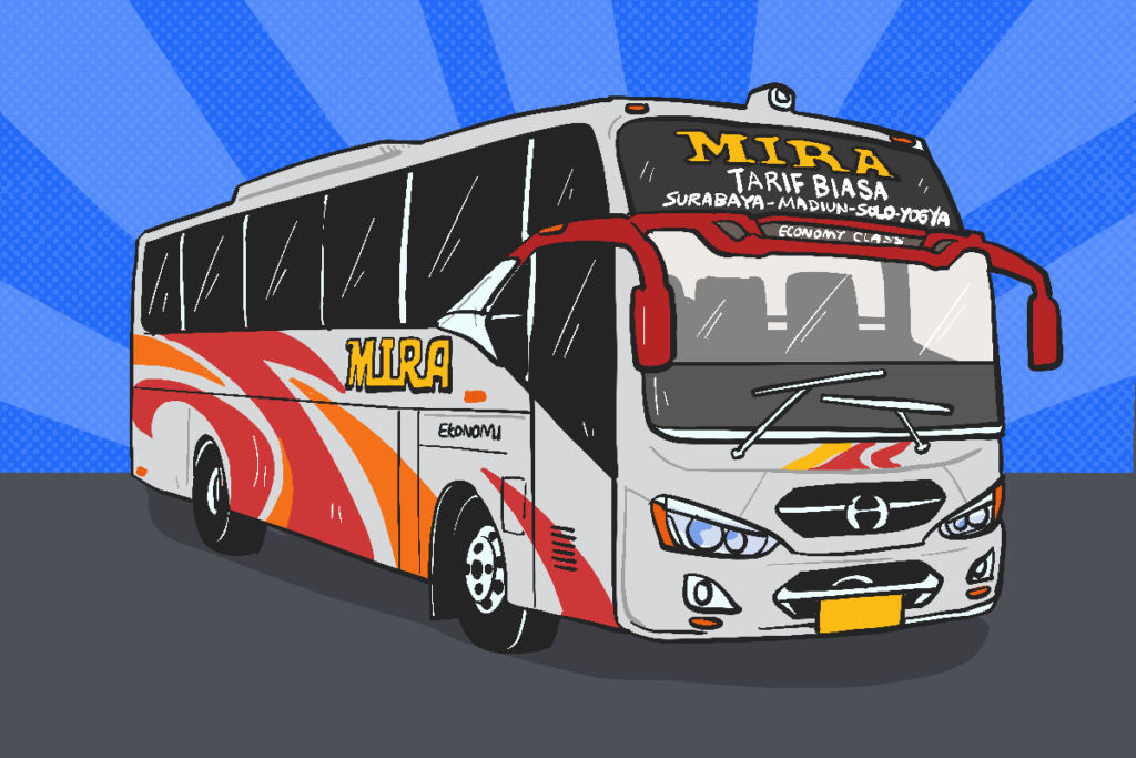 Bus ekonomi Mira, saksi perantau Surabaya nekat ke Jogja tanpa bekal apa-apa buat cari kerja. Tujuh jam menderita dengan kerandoman penumpang MOJOK.CO