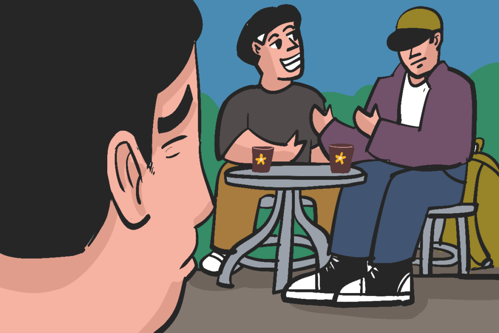 Orang desa kuliah di kampus Jogja, merasa terintimidasi kalau ngopi di coffee shop karena nggak punya outfit skena MOJOK.CO