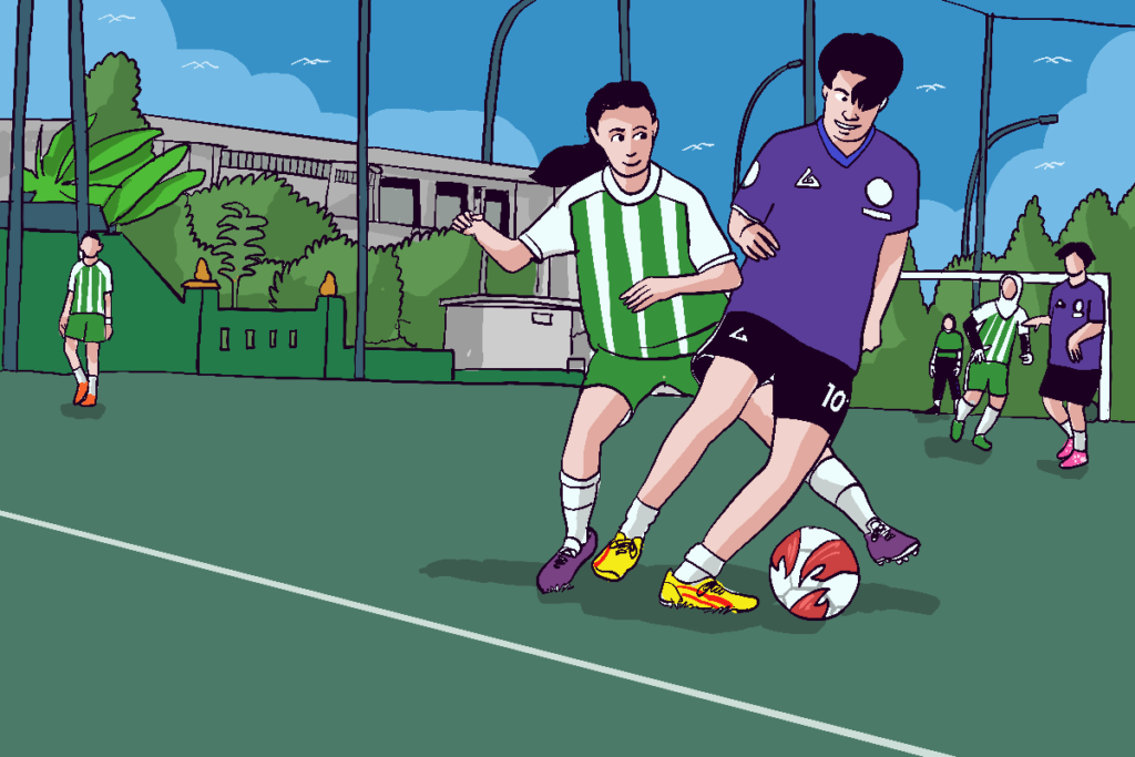 Cerita Lintang dan Ayla dari SSB menjadi pemain sepak bola putri yang banggakan Jogja MOJOK.CO