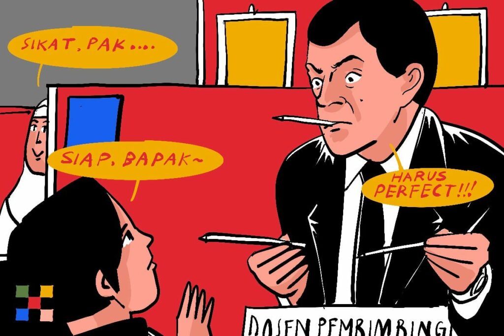 Mahasiswa baru kesel hadapi dosen tua MOJOK.CO