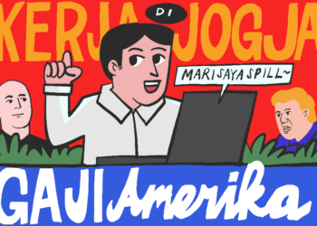 Pemuda Jogja bisa kerja dengan gaji senilai perusahaan Amerika Serikat. MOJOK.COA