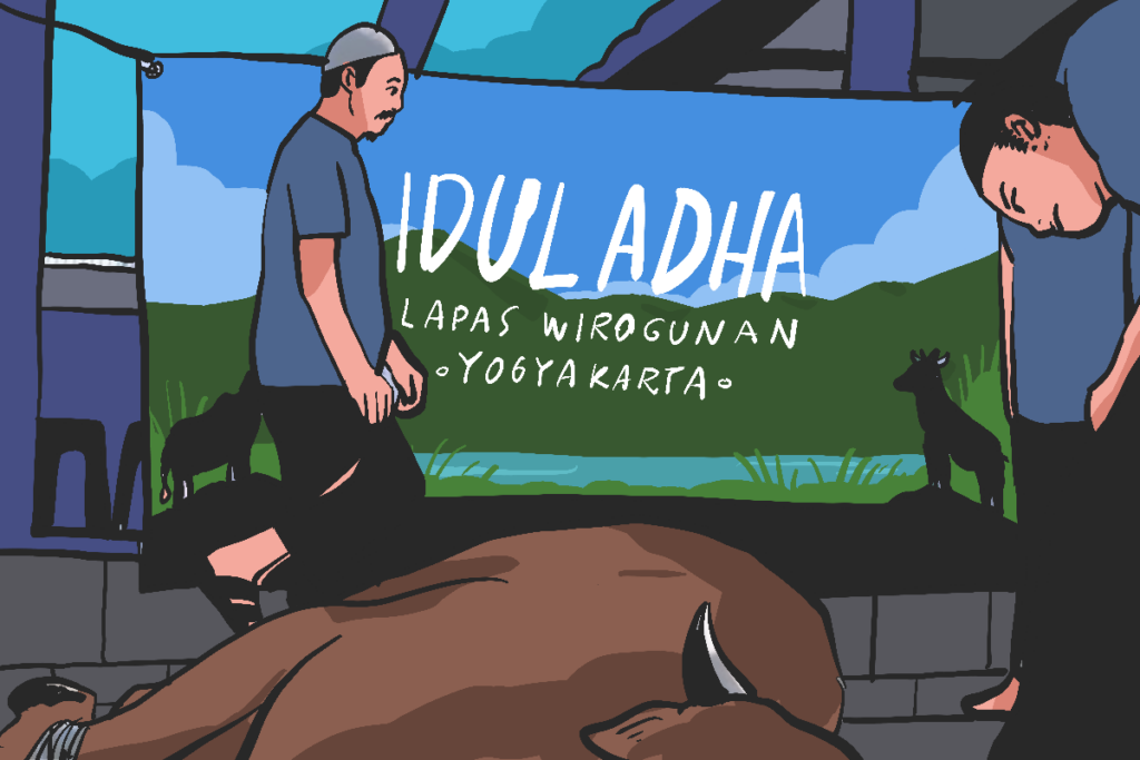 Momen hari raya kurban Iduladha di Lapas Wirogunan Yogyakarta. MOJOK.CO