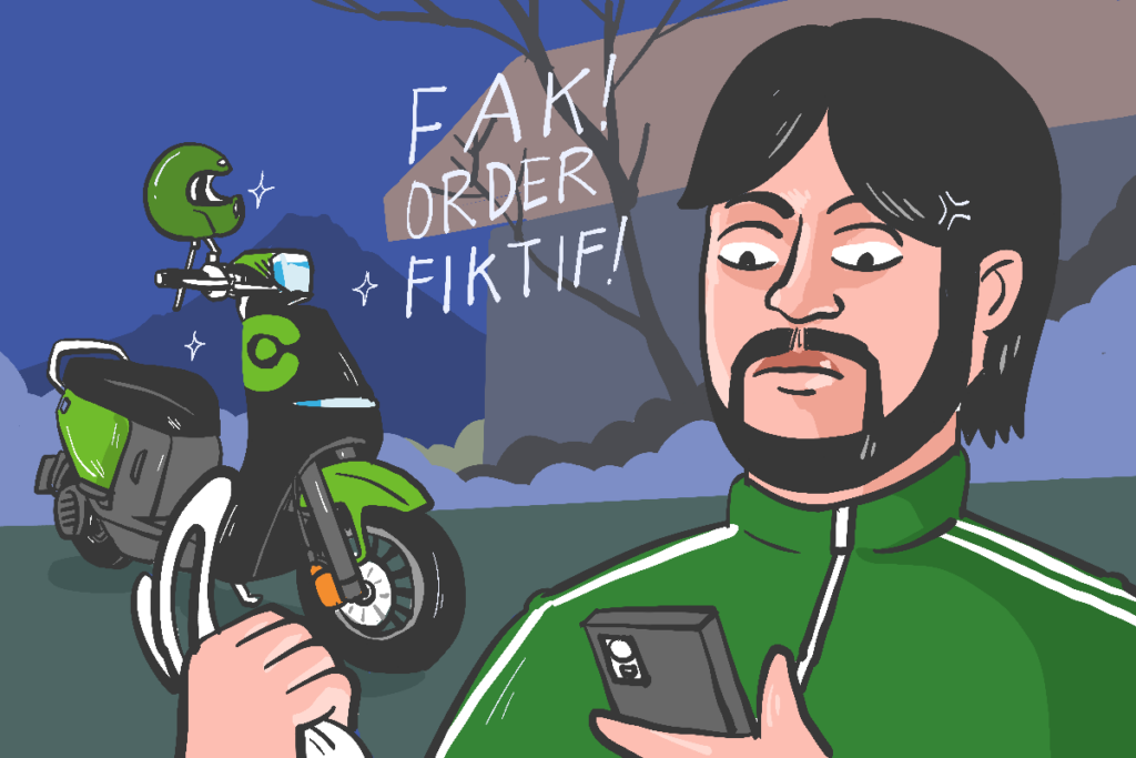 Jadi driver Gojek buat cari duit malah tekor terus kena order fiktf, hidup tertolong promo MOJOK.CO