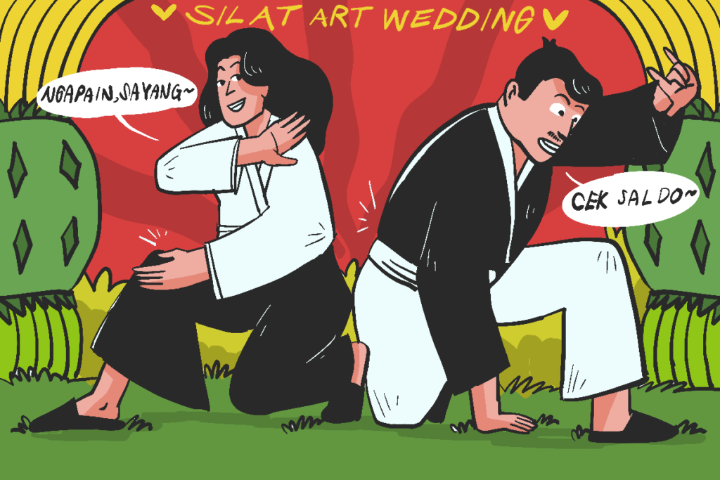 Gaya pernikahan anggota perguruan bela diri pencak silat seperti SH Terate kerap diolok-olok MOJOK.CO