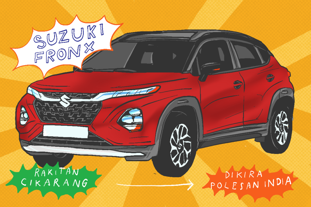 Suzuki Fronx Rakitan Cikarang, Mobil Suzuki Dituduh Bau India MOJOK.CO