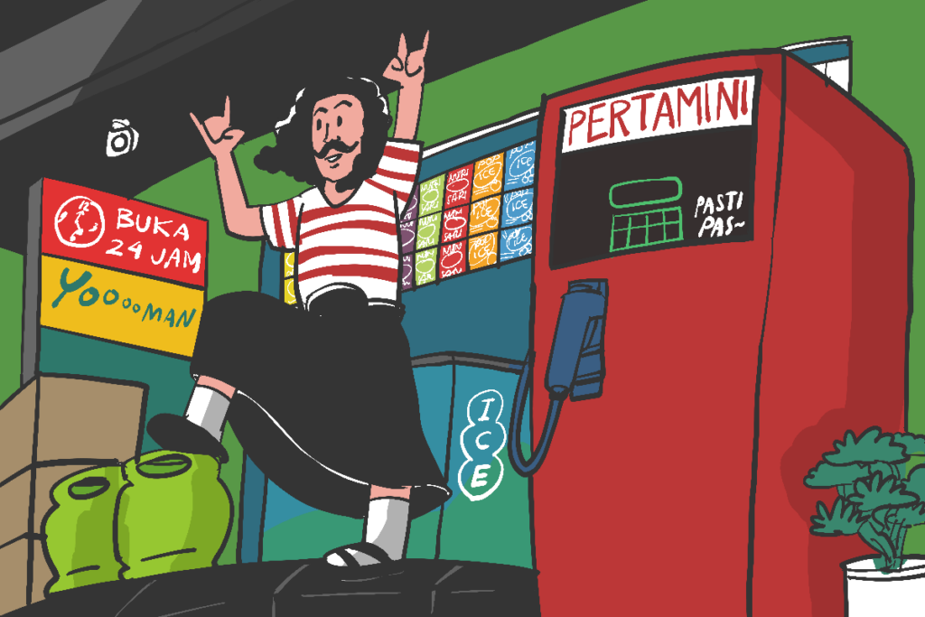 Tinggalkan kuliah meski tinggal skripsi demi jadi penjaga Warung Madura di Surabaya MOJOK.CO