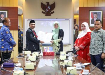 Wakil Gubernur Jawa Tengah (Jateng) Taj Yasin menyambut kunjungan dari utusan Melaka MOJOK.CO