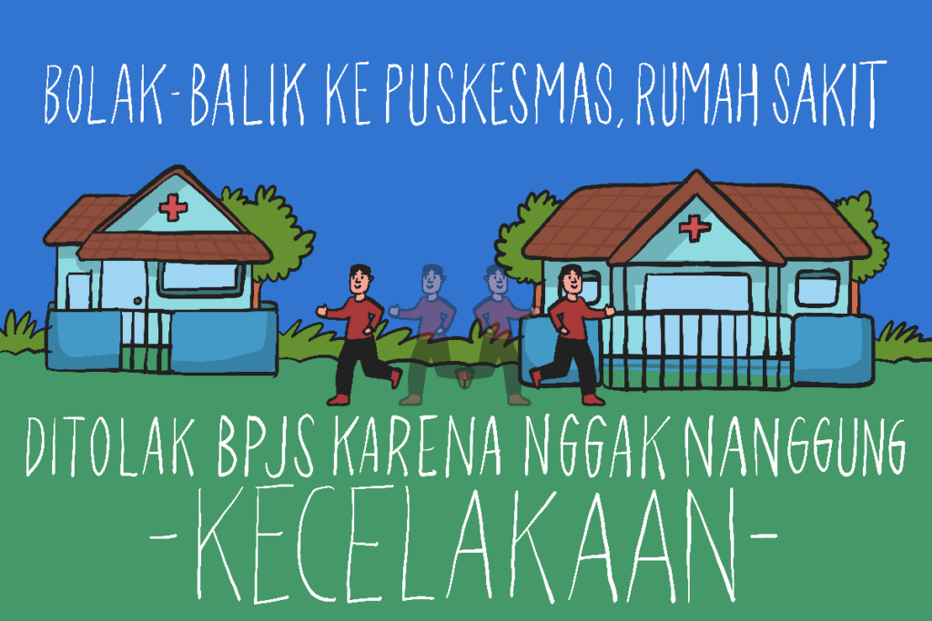 kecelakaan yang tak ditanggung BPJS Kesehatan. MOJOK.CO