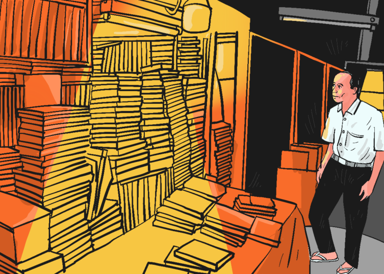 pencuri buku.MOJOK.CO