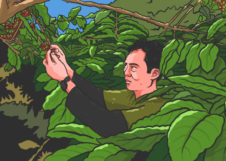 petani kopi rahtawu kudus jawa tengah.MOJOK.CO