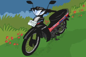 Nekat Motoran dari Surabaya ke Mojokerto dengan Vega R 2007 Milik Ayah, Nyaris Terjebak di Area Hutan karena Awam Berkendara