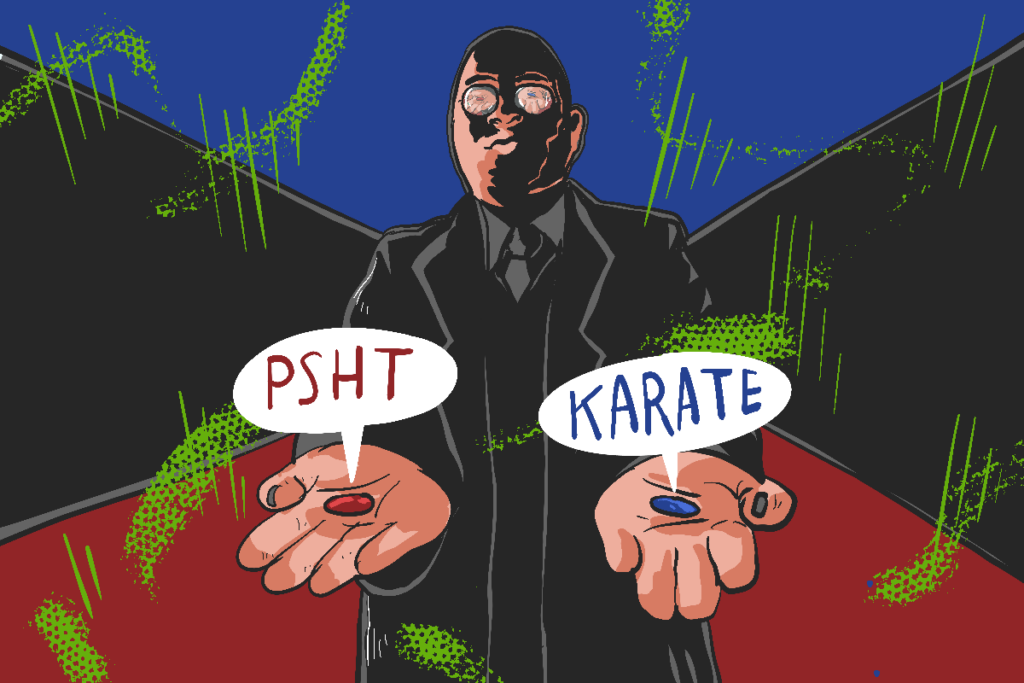 Tolak gabung pencak silat PSHT demi ikut karate. Tak menyesal karena jauh dari keributan meski harus dimusuhi saudara sendiri MOJOK.CO