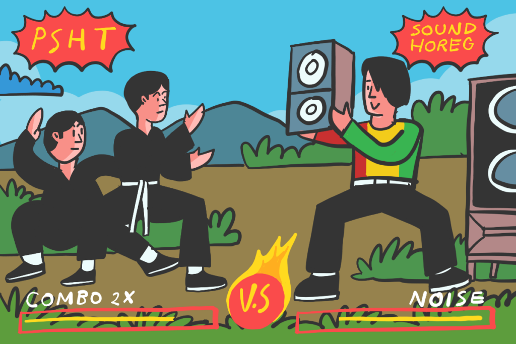 Jadi manusia paling apes dan ironis: Punya kakak PSHT fanatik dan bapak kru sound horeg sampai batin tertekan MOJOK.CO